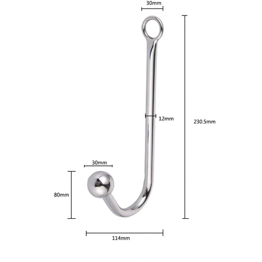 Anal Hooks with Cuffs Hook Collar Beaded and Elegant 5334 Anal 0914